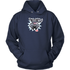 Happy Excited Jumping Black Labrador Retriever Dog - Unisex Hoodie for Dog Lovers