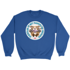 Rescue is my favorite breed blue sweatshirt - Red nose pit bull collection
