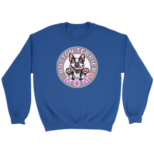 Boston Terrier Mom - Crewneck Sweatshirt