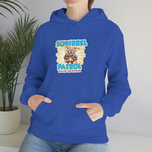 Load image into Gallery viewer, Cute Yellow Labrador Retriever Dog - Squirrel Patrol Puppy - Unisex Heavy Blend™ Hooded Sweatshirt