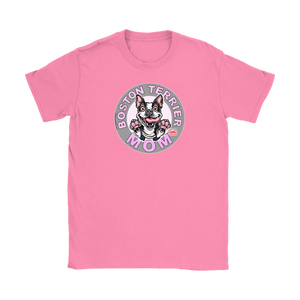 Boston Terrier Mom - Gildan T-Shirt