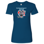 Emotional Support Human - Black Labrador Retriever - Womens Shirt for Dog Lovers