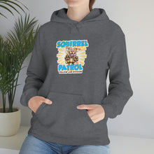 Load image into Gallery viewer, Cute Yellow Labrador Retriever Dog - Squirrel Patrol Puppy - Unisex Heavy Blend™ Hooded Sweatshirt