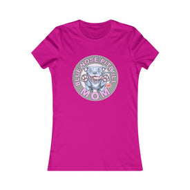 Blue Nose PitBull Mom - Womens Shirt for the Pit Bull Lover