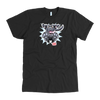 Happy Excited Jumping Black Labrador Retriever Dog - Mens T-shirt for Dog Lovers