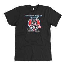 Load image into Gallery viewer, Emotional Support Human - Boston Terrier - American Apparel Mens