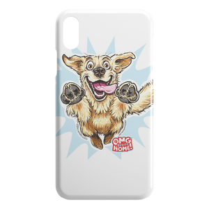 OMG Golden Retriever iPhone Case