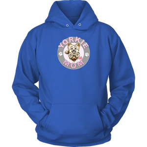 Yorkshire Terrier (Yorkie) Mom - Unisex Hoodie for the Yorkie Dog Lover