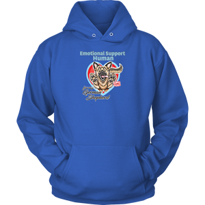 Emotional Support Human - German Shepherd - Unisex Hoodie