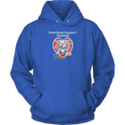 Emotional Support Human - Blue Nose Pitbull - Unisex Hoodie
