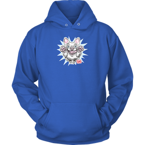 White French Bulldog - Frenchie - Unisex Hoodie