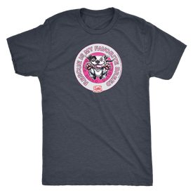 Rescue is my favorite breed - Blue Nose Pitbull Mens Triblend Shirt