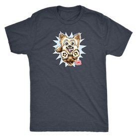 Yorkshire Terrier (Yorkie) - Next Level Mens Triblend T-Shirt