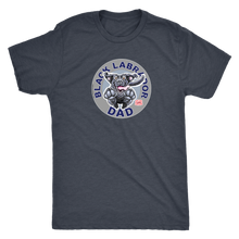 Load image into Gallery viewer, Black Labrador Dog Dad Shirt for Lab Lovers