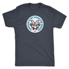 Rescue is my favorite breed - White Staffy Mens Triblend Shirt by Next Level