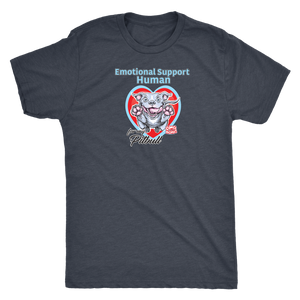 Emotional Support Human - Blue Nose Pitbull - Next Level Mens Triblend