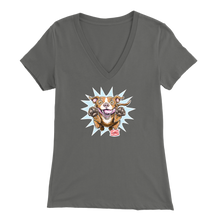 Load image into Gallery viewer, Red Nose Pitbull - Bella Womens V-Neck