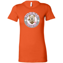 Load image into Gallery viewer, Yorkshire Terrier (Yorkie) Mom - Bella Womens Shirt for Yorkie Dog Lovers