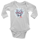 Blue Nose Pitbull Long Sleeve Baby Bodysuit