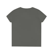 Load image into Gallery viewer, Playful Golden Retriever Puppy - Squirrel Patrol Ladies' V-Neck T-Shirt