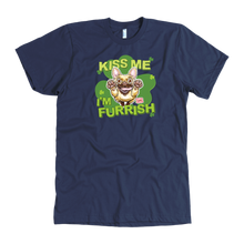 Load image into Gallery viewer, Kiss me I&#39;m furrish - Fawn Frenchie Dog - American Apparel Mens