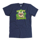 Kiss me I'm furrish - Fawn Frenchie Dog - American Apparel Mens
