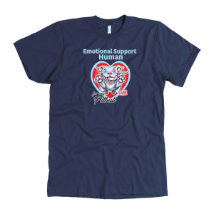 Emotional Support Human - Blue Nose Pitbull - American Apparel Mens