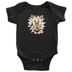 Yorkshire Terrier (Yorkie) - Baby Bodysuit