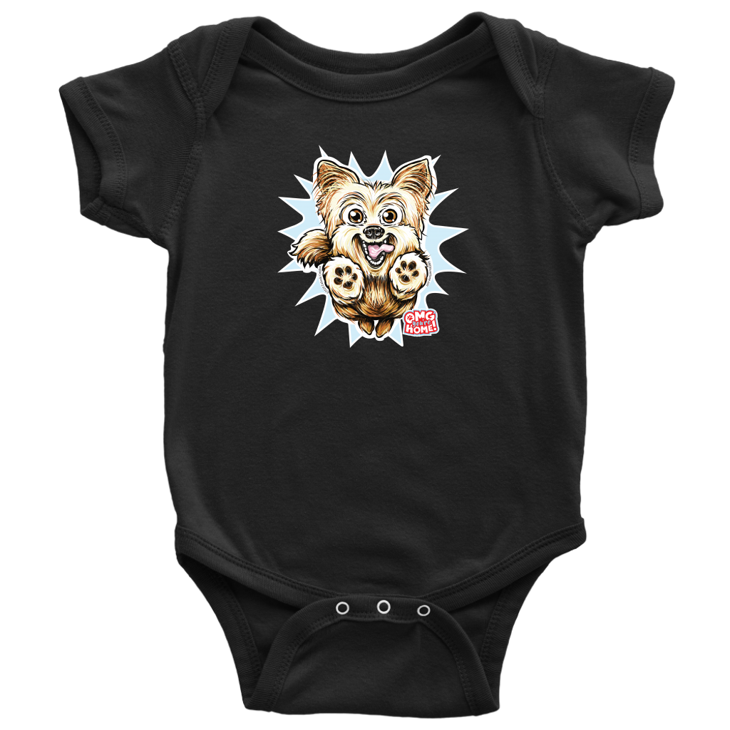 Yorkshire Terrier (Yorkie) - Baby Bodysuit