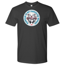 Load image into Gallery viewer, Rescue is my favorite breed - White Staffy Mens Shirt by Next Level