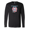 Emotional Support Human - Blue Nose Pitbull - Canvas brand Long Sleeve Shirt