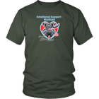 Emotional Support Human - Black Labrador Retriever - District Unisex Shirt