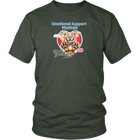 Emotional Support Human - Yellow Labrador Retriever - District Unisex Shirt