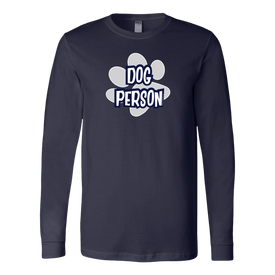 Dog Person - Canvas Long Sleeve Shirt