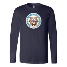 Load image into Gallery viewer, Rescue is my favorite breed - Red Nose Pitbull - Long Sleeve Shirt by Canvas