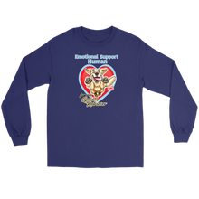 Load image into Gallery viewer, Emotional Support Human - Golden Retriever - Gildan Long Sleeve Tee