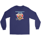 Emotional Support Human - Yellow Labrador Retriever - Gildan Long Sleeve Tee