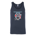 Emotional Support Human - Black Labrador Retriever - Canvas Unisex Tank