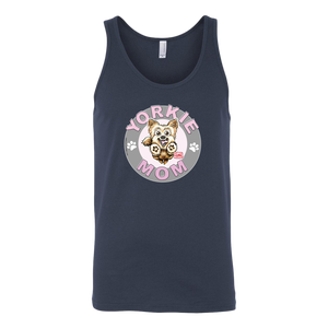 Yorkshire Terrier (Yorkie) Mom - Canvas brand Unisex Tank for the Yorkie Dog Lover