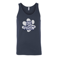 Load image into Gallery viewer, Dog Person - Canvas Unisex Tank for Dog Lovers