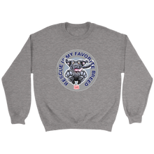 Load image into Gallery viewer, Rescue is My Favorite Breed - Black Labrador Crewneck Sweatshirt