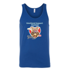 Emotional Support Human - Yellow Labrador Retriever - Canvas brand Unisex Tank