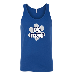 Dog Person - Canvas Unisex Tank for Dog Lovers