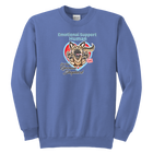 Emotional Support Human - German Shepherd - Youth Crewneck Sweatshirt