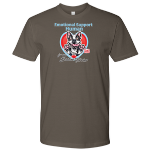 Emotional Support Human - Boston Terrier - Next Level Mens Shirt