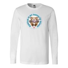 Load image into Gallery viewer, Rescue is my favorite breed - Red Nose Pitbull - Long Sleeve Shirt by Canvas