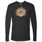 grey Next Level Mens Long Sleeve featuring the OMG German Shepherd design