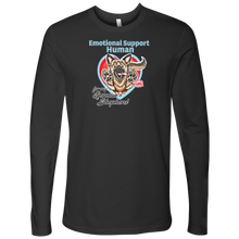 Load image into Gallery viewer, Emotional Support Human - German Shepherd - Next Level Mens Long Sleeve