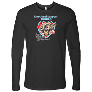 Emotional Support Human - German Shepherd - Next Level Mens Long Sleeve