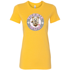 Yorkshire Terrier (Yorkie) Mom - Bella Womens Shirt for Yorkie Dog Lovers